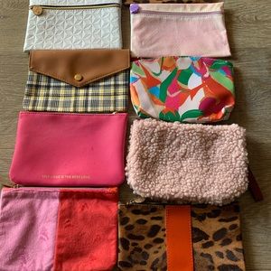 Ipsy makeup bags, 9 total ..